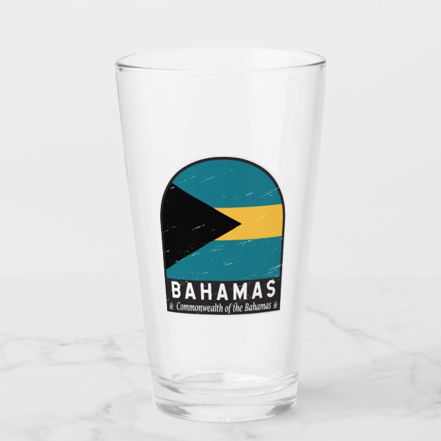 El emblema de la bandera de las Bahamas es un mal  (Anverso)