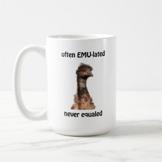 El eMU-lated del Emu nunca igualó a menudo la taza