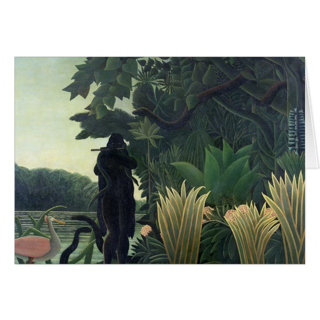 El encantador de serpiente, 1907 (Anverso (Horizontal))