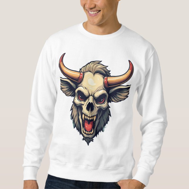 El encanto del diablo, usando un suéter (Anverso)