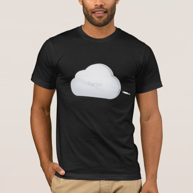 El enchufe en analiza la camiseta (Anverso)