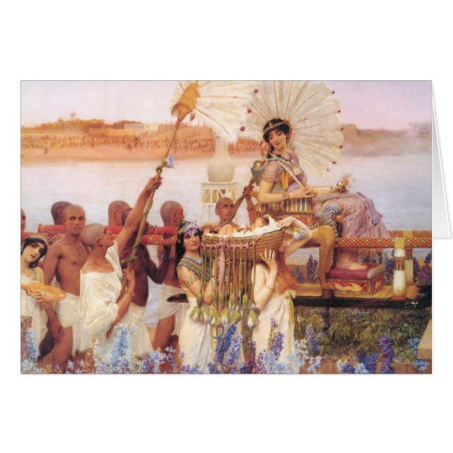 El encontrar de Moses (Anverso (Horizontal))