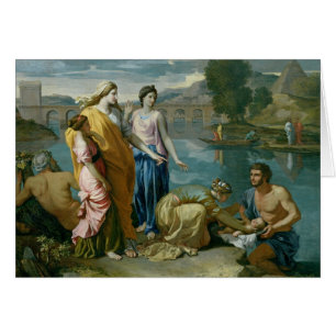 El encontrar de Moses, 1638