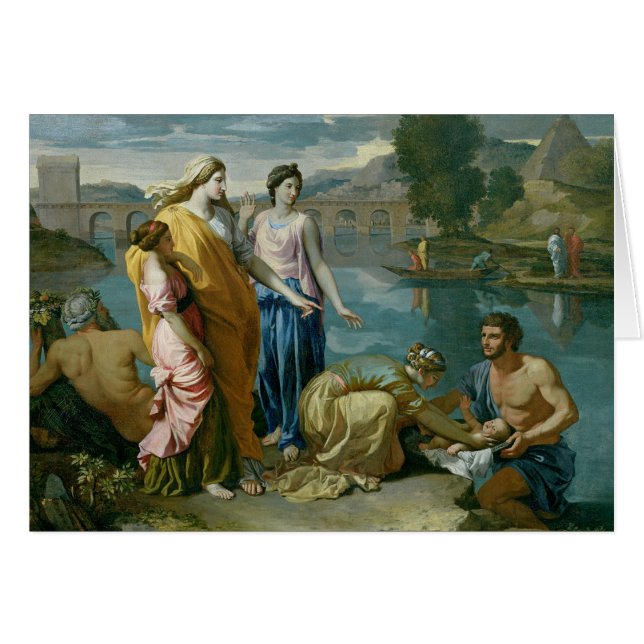 El encontrar de Moses, 1638 (Anverso (Horizontal))