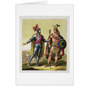 El encuentro entre Hernando Cortes (1485-1547)