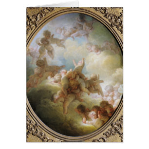 El enjambre de los Cupids, c.1767