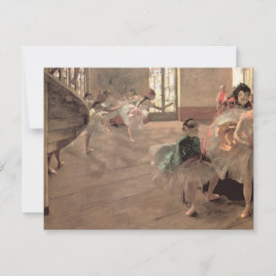 El Ensayo de Edgar Degas, Arte Antiguo de Ballet