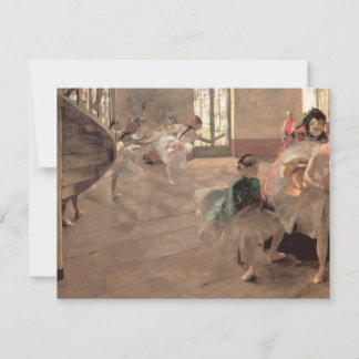 El Ensayo de Edgar Degas, Arte de Ballet Vintage