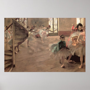 El ensayo de Edgar Degas, el arte del ballet de ép