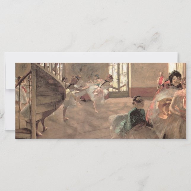 El ensayo de Edgar Degas, el arte del ballet de ép (Anverso)