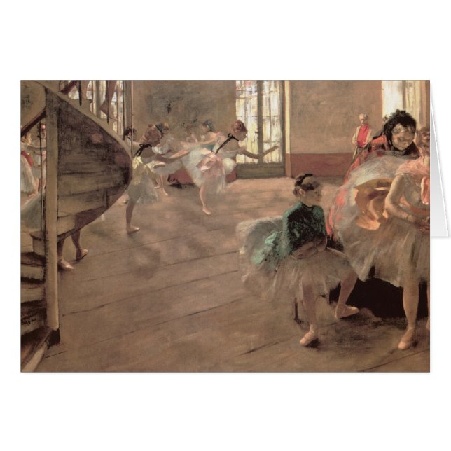 El ensayo de Edgar Degas, el arte del ballet de ép (Anverso (Horizontal))