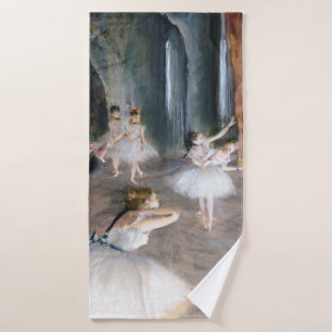 El ensayo en escena, Edgar Degas