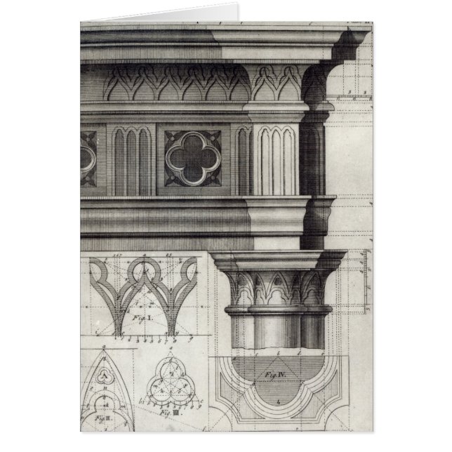 El Entablature gótico (Frente)