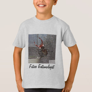 El entomólogo futuro embroma la camiseta