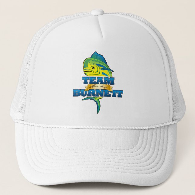 El equipo Burnett cierra el gorra 1 (Anverso)