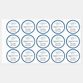 El equipo de Cameron impermeable Gracias Pegatinas