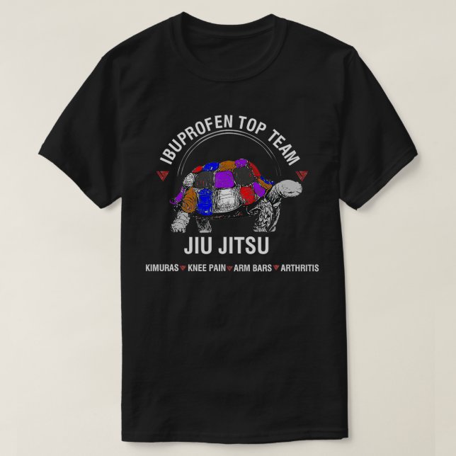El equipo de Ibuprofen Top Jiu Jitsu (Diseño del anverso)