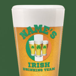 El equipo irlandés de bebidas de Name 3 pinta