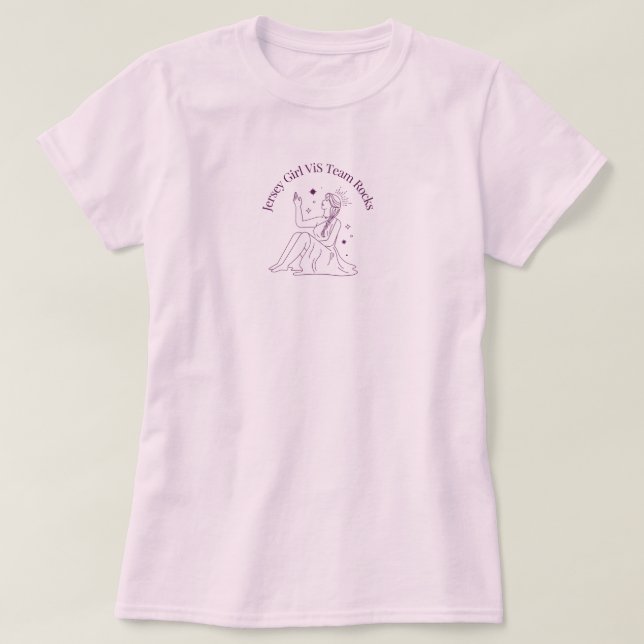 El equipo ViS del Chica Jersey  (Diseño del anverso)