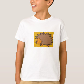 El erizo embroma la camiseta