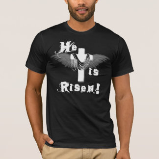 Él es camiseta subida