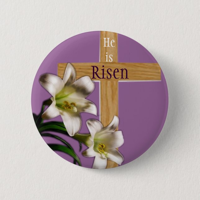 Él es el botón de Pascua en ascenso (Anverso)