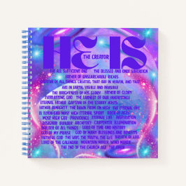 Él Es El Cuaderno De Espiral Creador