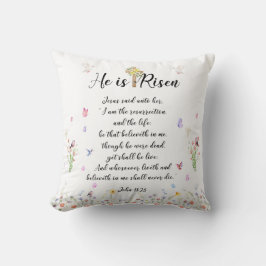 Él es el regalo de Pascua de Almohada de Risen