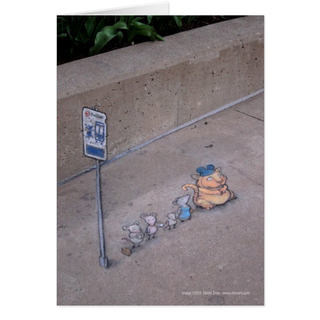 El escabullirse encendido al autobús del roedor (Frente)