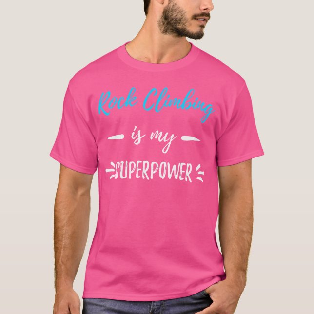 El escalado de rock es mi divertido camiseta de re (Anverso)