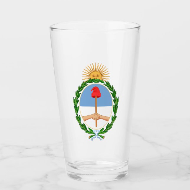 El escudo de armas de la copa argentina (Anverso)