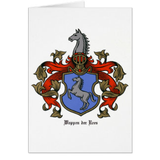 El escudo de armas de Rees