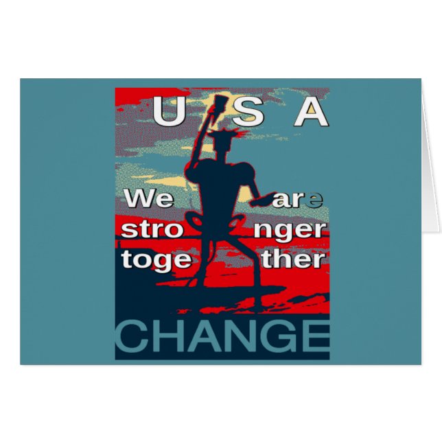 El eslogan de la última campaña de Hillary Clinton (Anverso (Horizontal))