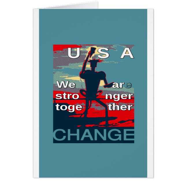 El eslogan de la última campaña de Hillary Clinton (Frente)