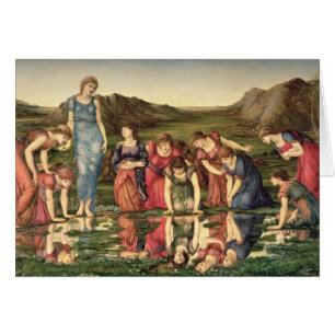 El espejo de Venus, 1870-76 (aceite en lona)