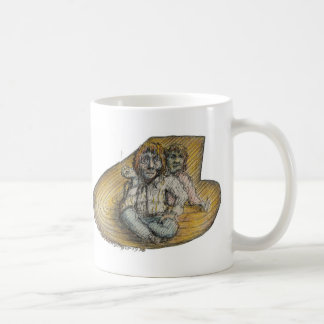 El esperar en seis - taza