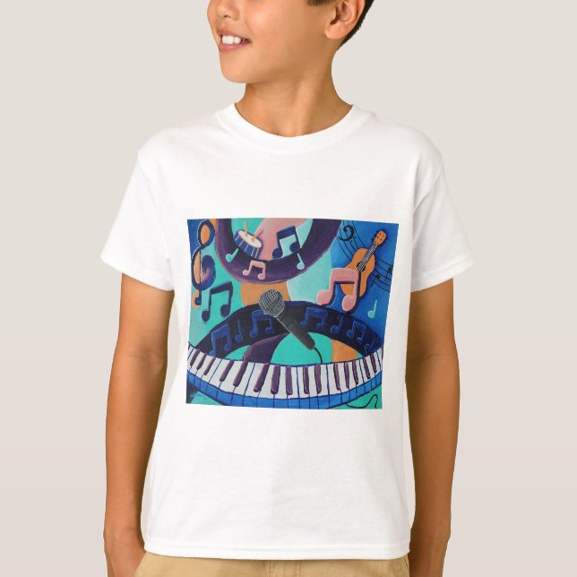El espíritu de la música - camiseta de niño (Anverso)