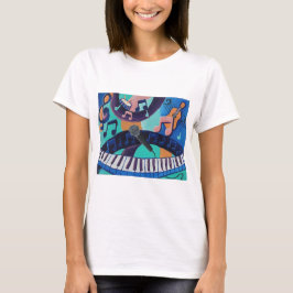 El espíritu de la música - Camiseta femenina