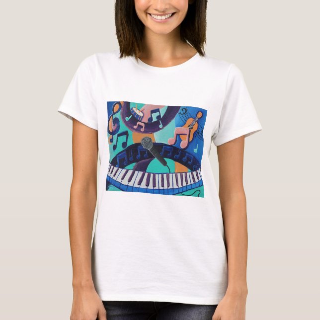 El espíritu de la música - Camiseta femenina (Anverso)