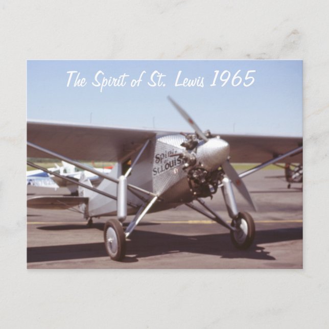 El espíritu de la postal de San Lewis de 1965 (Anverso)