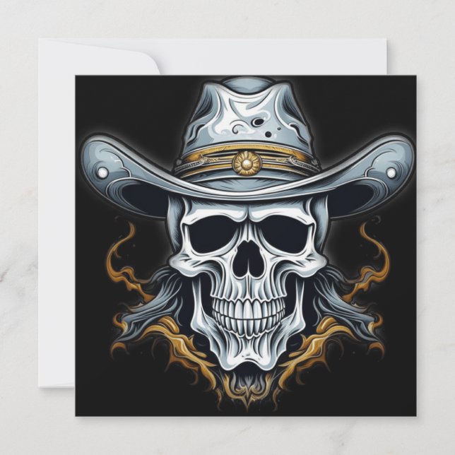 El esqueleto de Cowboy (Anverso)