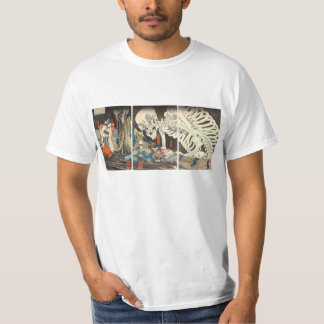 El esqueleto espectral convoca a la camiseta