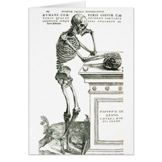 El esqueleto pensativo