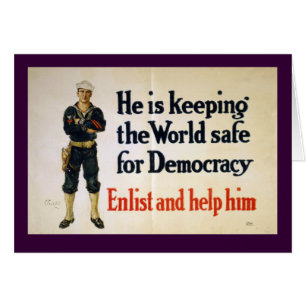 Él está manteniendo el mundo seguro para la