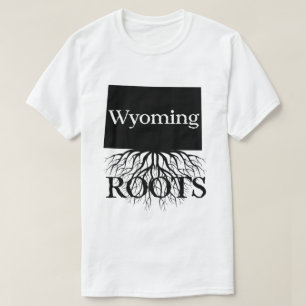 El estado de Wyoming está basado en la camiseta de