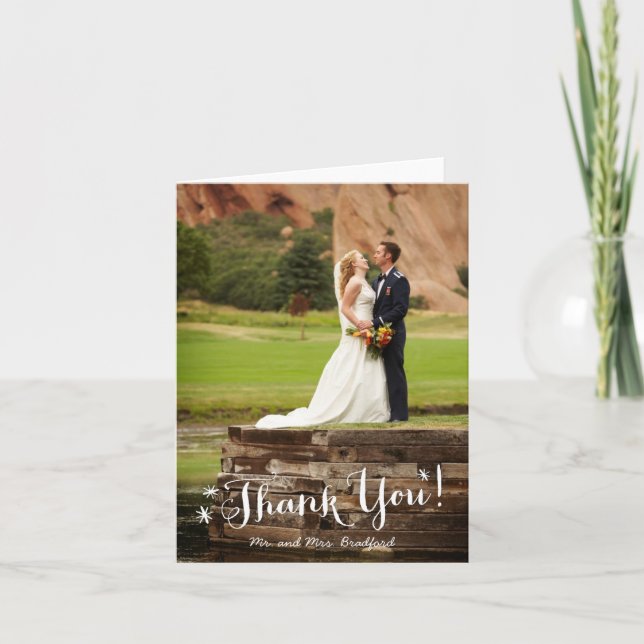 El estallar con gracias dobló la tarjeta de nota (Anverso)