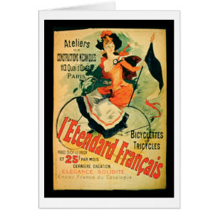 "El estándar francés", publicidad de poster 'com