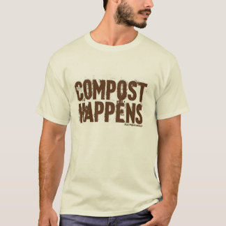 El estiércol vegetal sucede camiseta