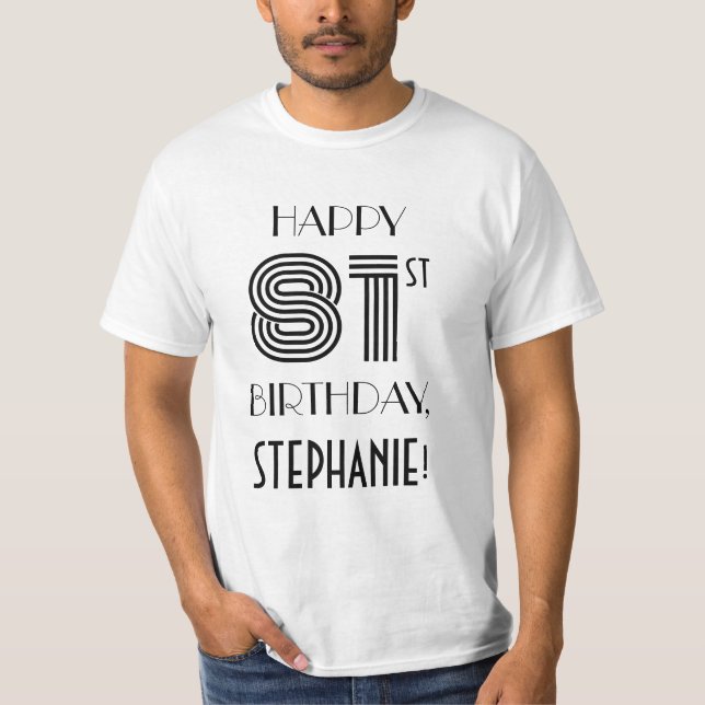 El estilo Art Decó inspiró la 81ª camiseta de la f (Anverso)