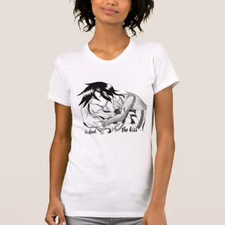 El estilo de Kiss Anime Ilustración de la camiseta